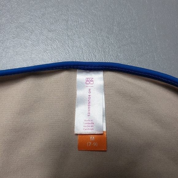 no boundaries blue bikini bottom women's size medium 7-9 - Picture 4 of 7